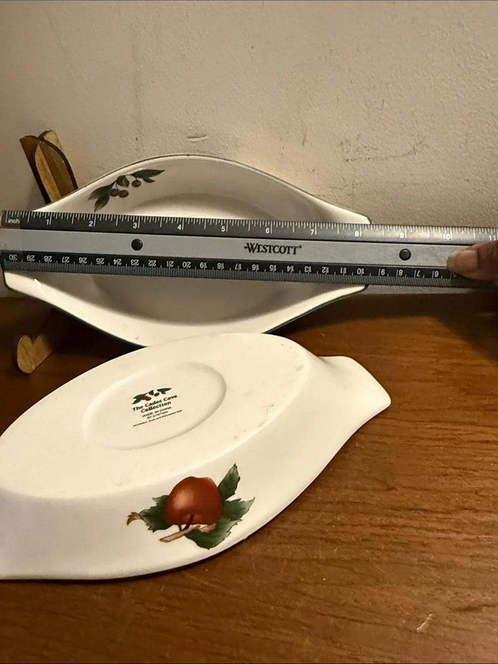 Two (2) The Cades Cove Collection by Citation Apples And Blossoms Au Gratin Dish